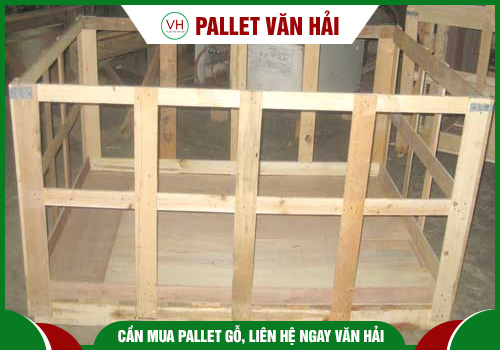 Thùng gỗ hở - Chi Nhánh An Giang - Công Ty TNHH Một Thành Viên Pallet Văn Hải